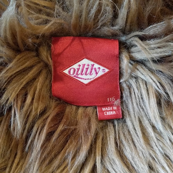 Oilily European Boutique Reversible girls vest 6T - Picture 8 of 8